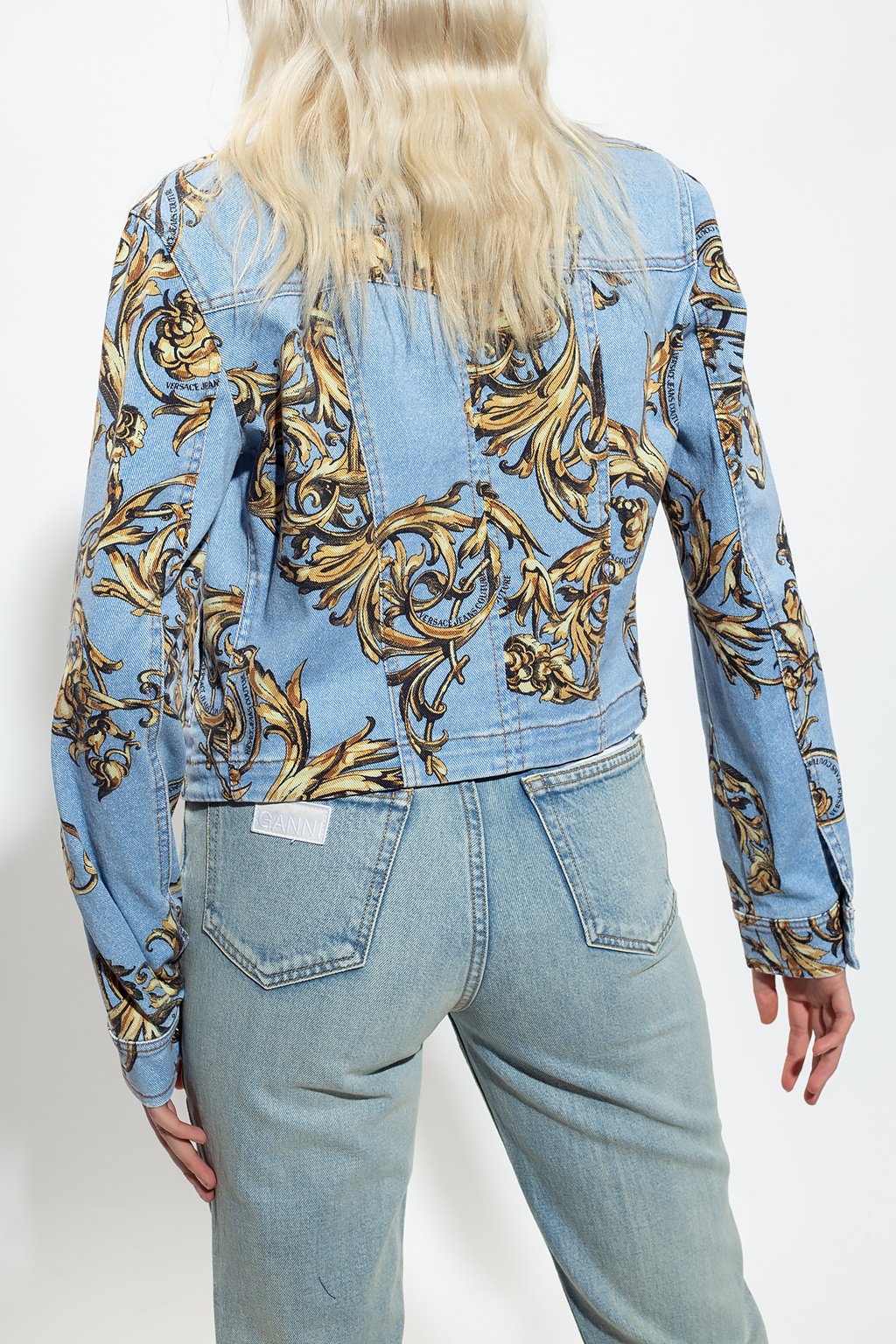 Light blue Denim jacket Versace Jeans Couture Vitkac GB